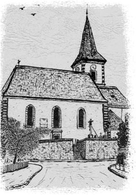 Eglise saint Jean Baptiste de Traubach le Haut